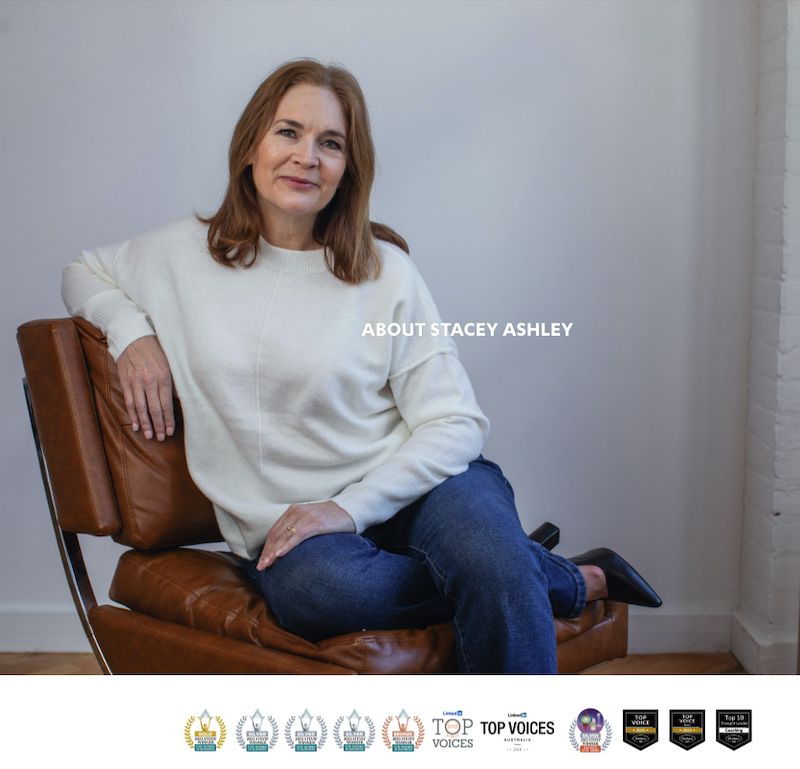 Stacey Ashley Website Awards