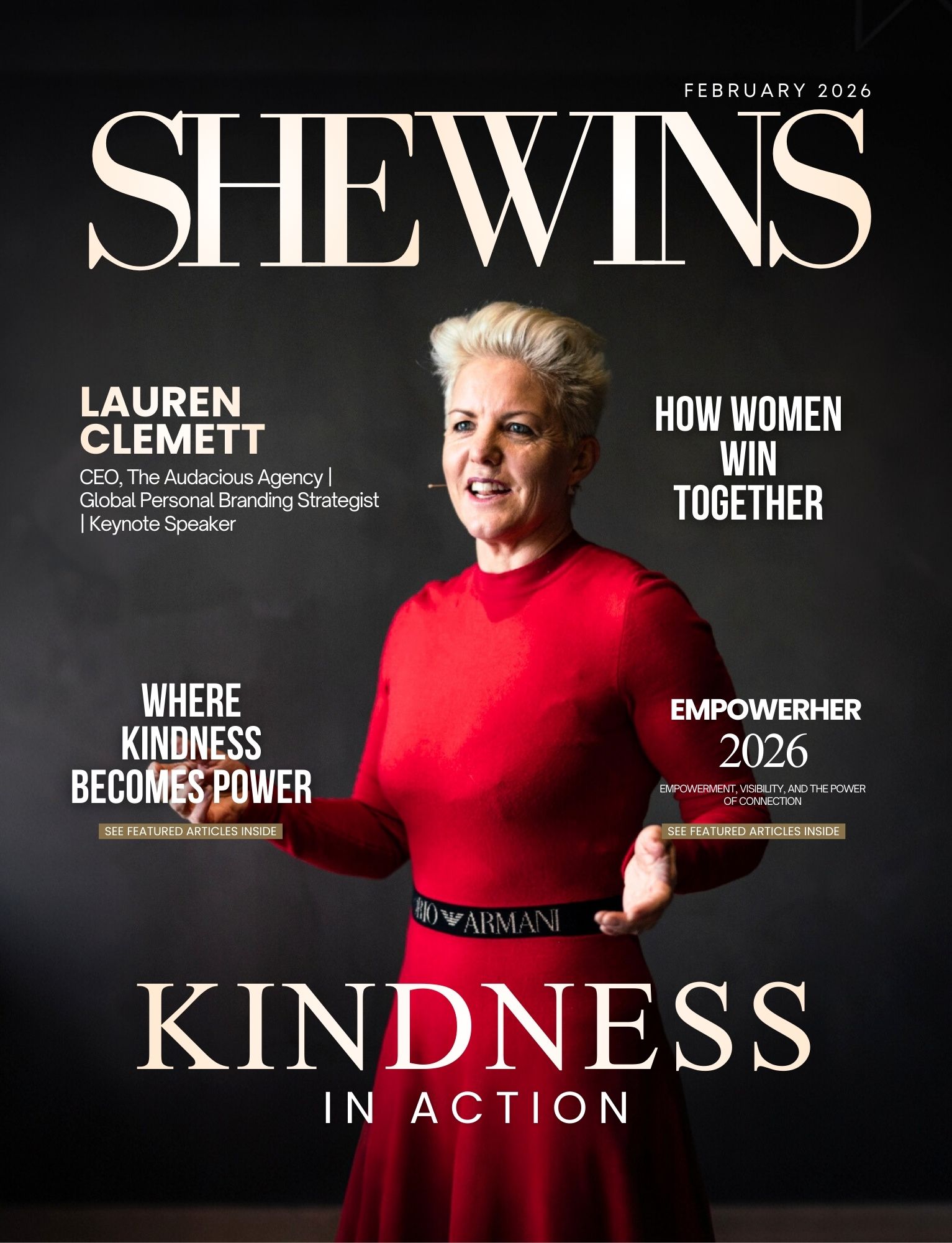 SHE WINS MAGAZINE, FEBRUARY 2026 EDITION - PRINT MASTER